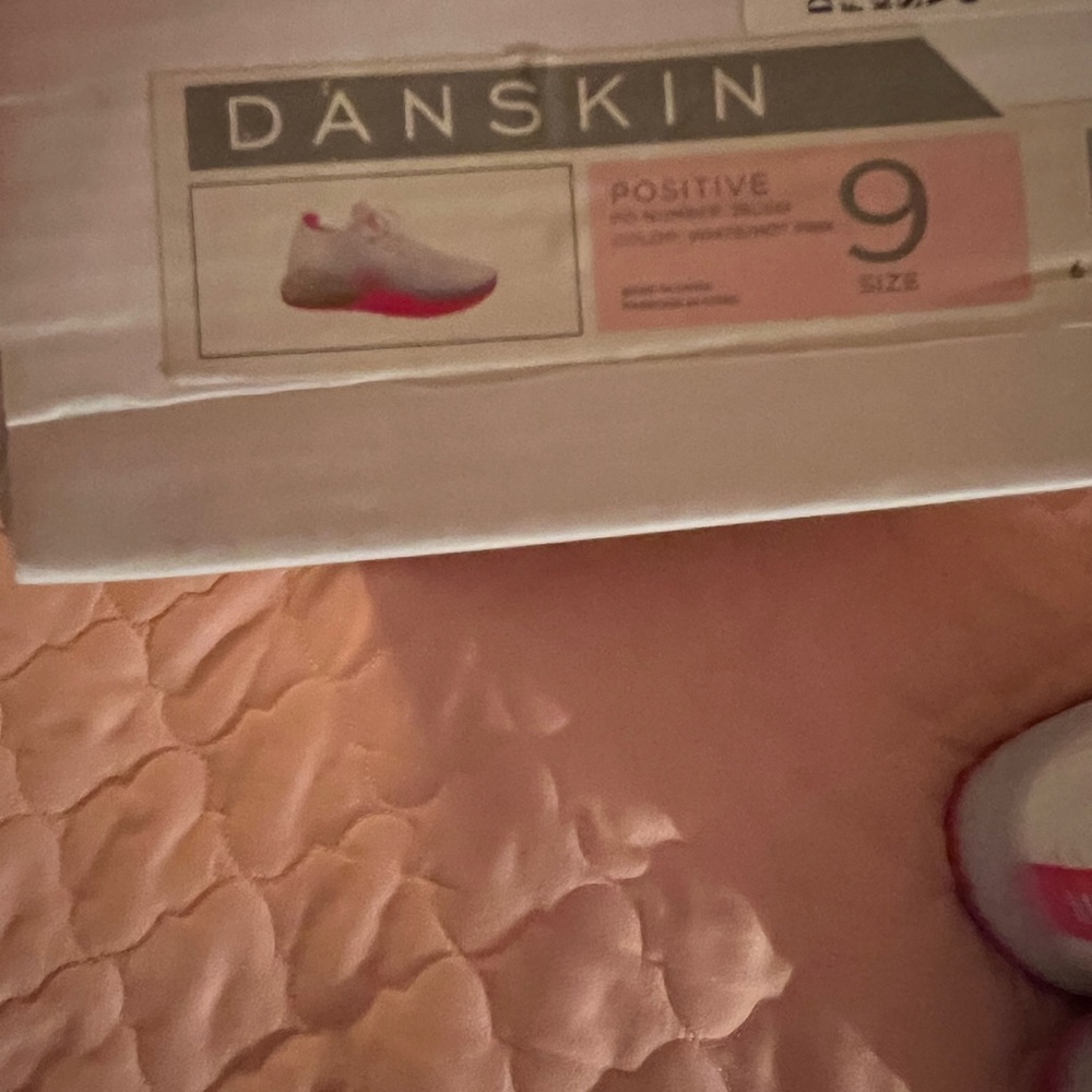 Danskin Gray and Pink Athletic Shoes